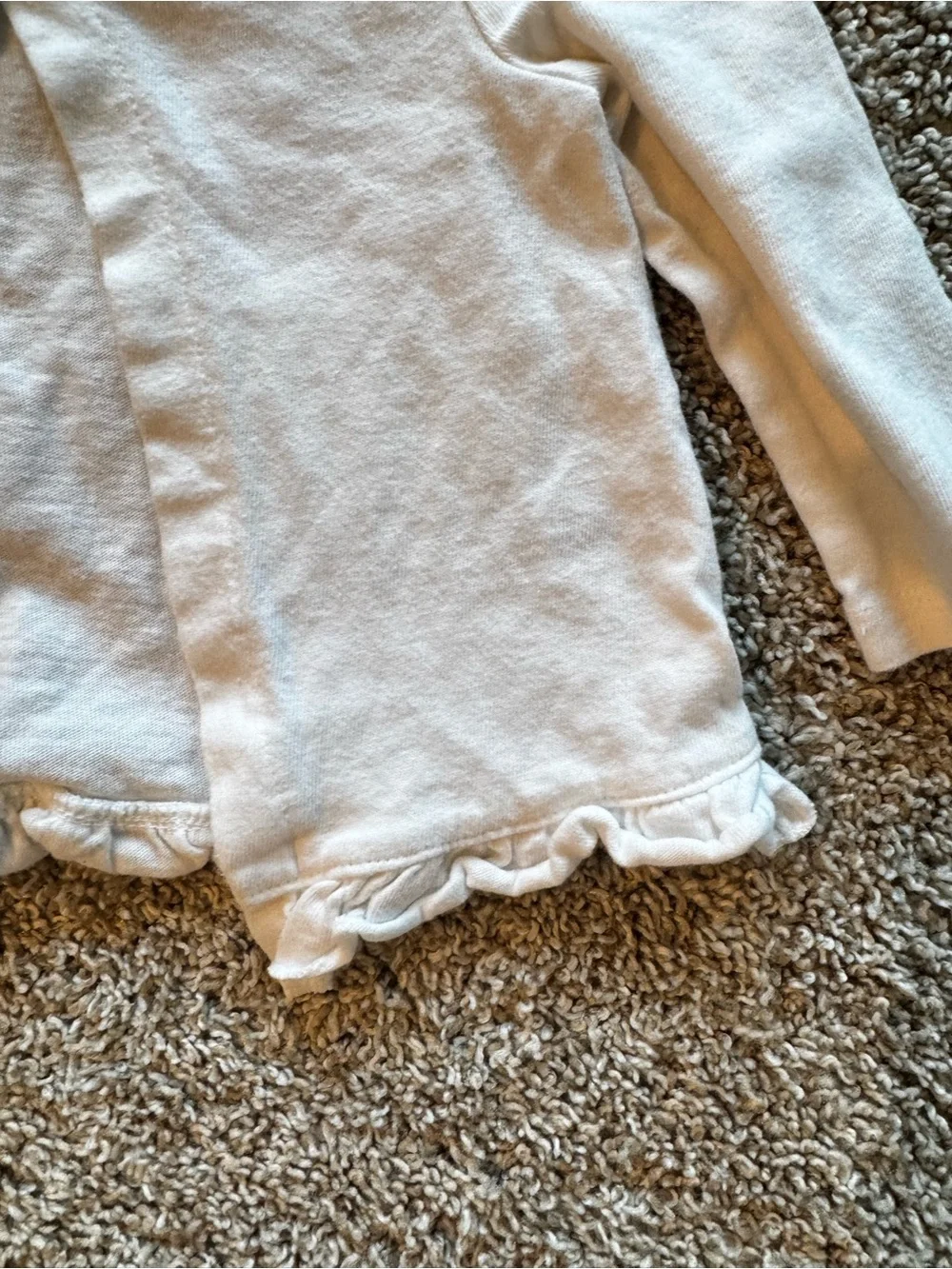 GAP Baby Girl Cardigan Set Navy & White Button Front Sweaters Bundle size 12M